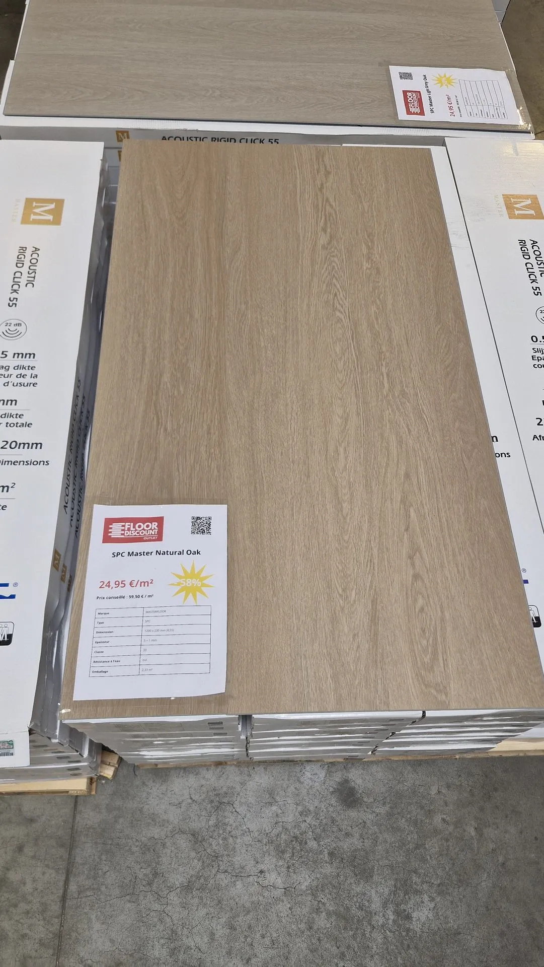 MASTER SPC Natural Oak