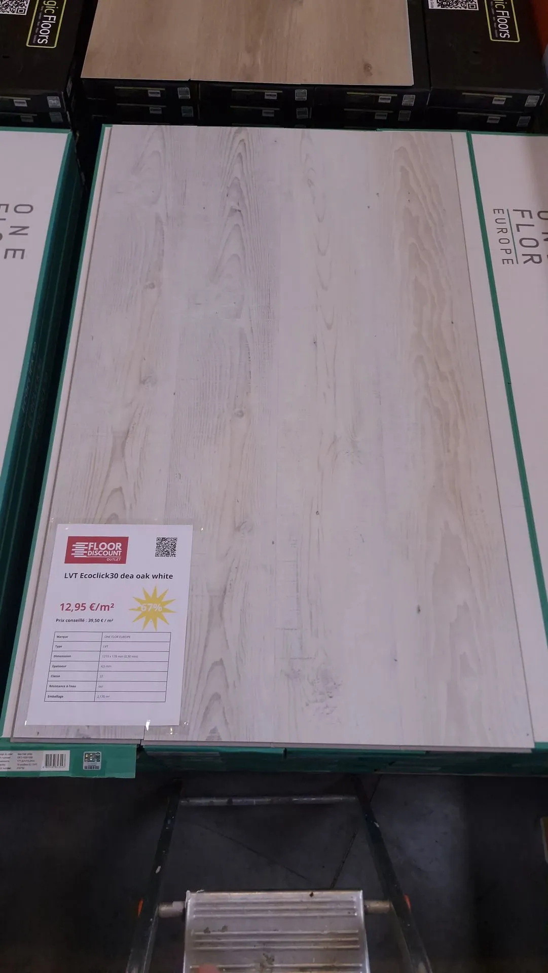 ONEFLOR Ecoclick30 Sea Oak White