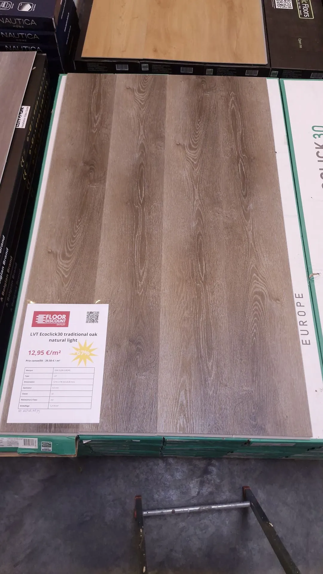 ONEFLOR Ecoclick30 Traditional Oak Natural