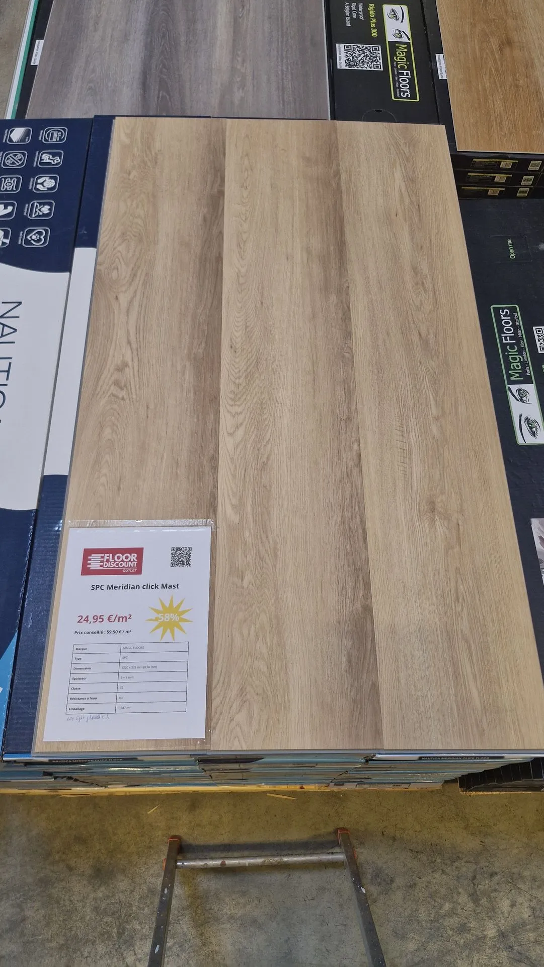 Nautica Meridian click spc planks Mast